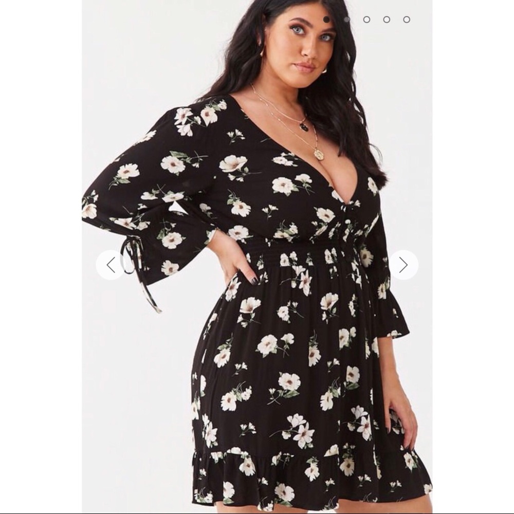 Forever 21+ Floral Mini Dress